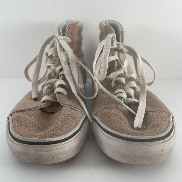 Vans Mauve Pink Suede Old Skool High Top Sneakers - Picture 1 of 10